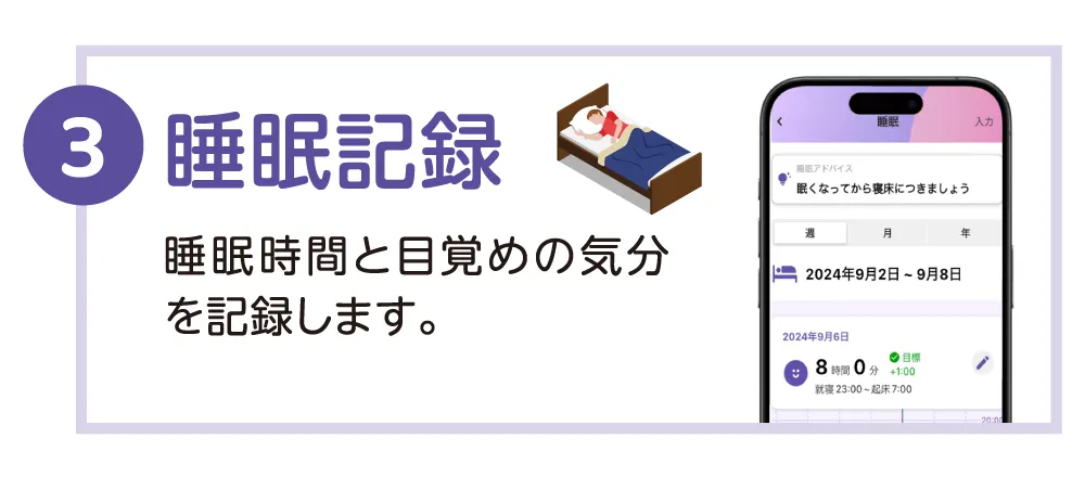 睡眠記録