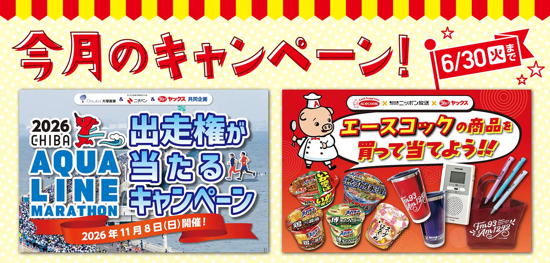 「6月キャンペーン」のチラシ画像